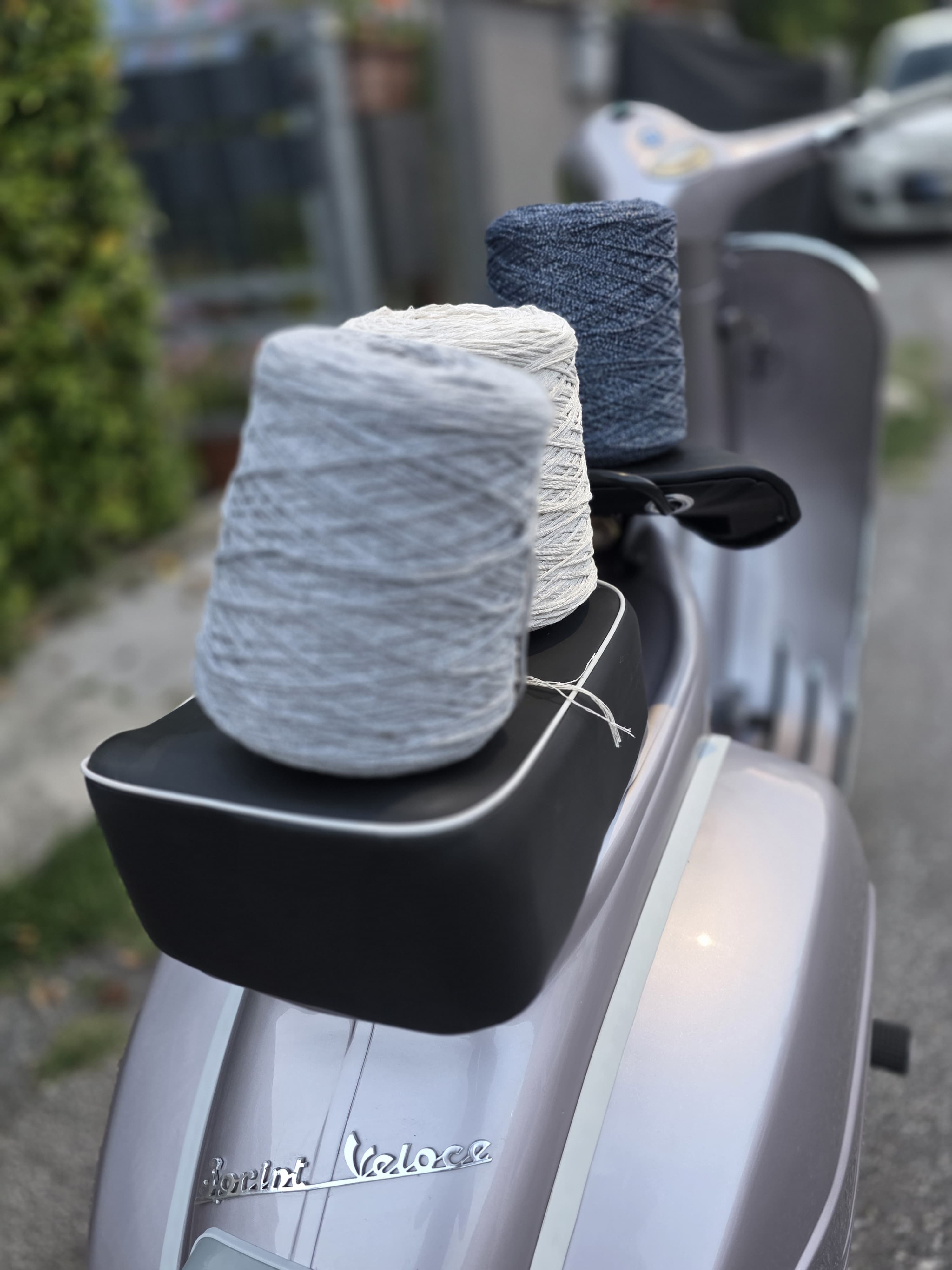 Filato Cotone Misto -Macramé con Lurex