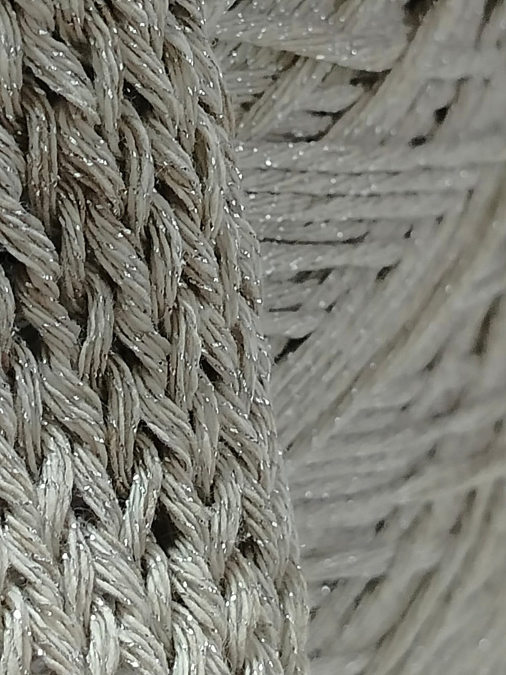 Filato Cotone Misto -Macramé con Lurex