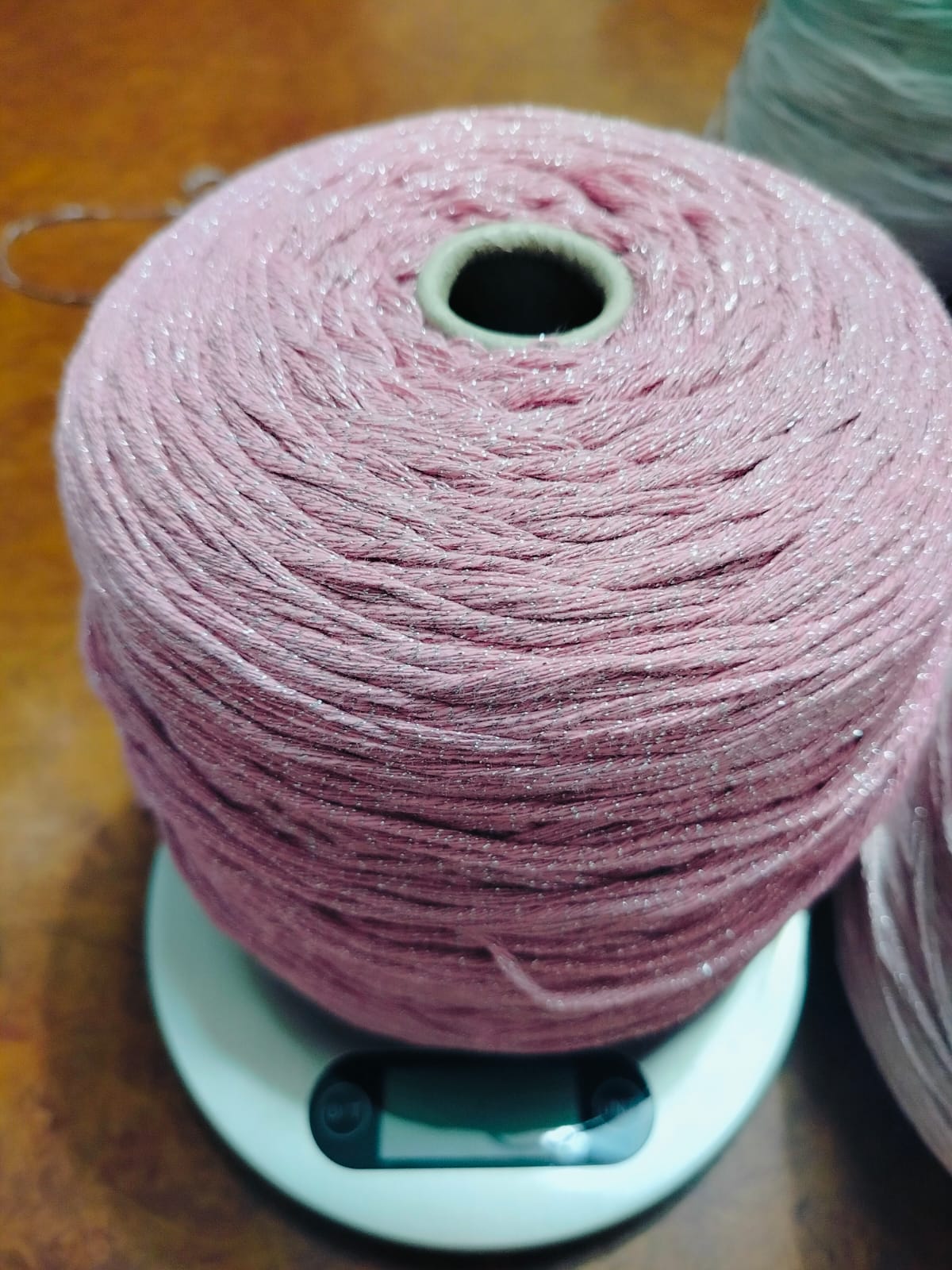 Filato Cotone Misto -Macramé con Lurex