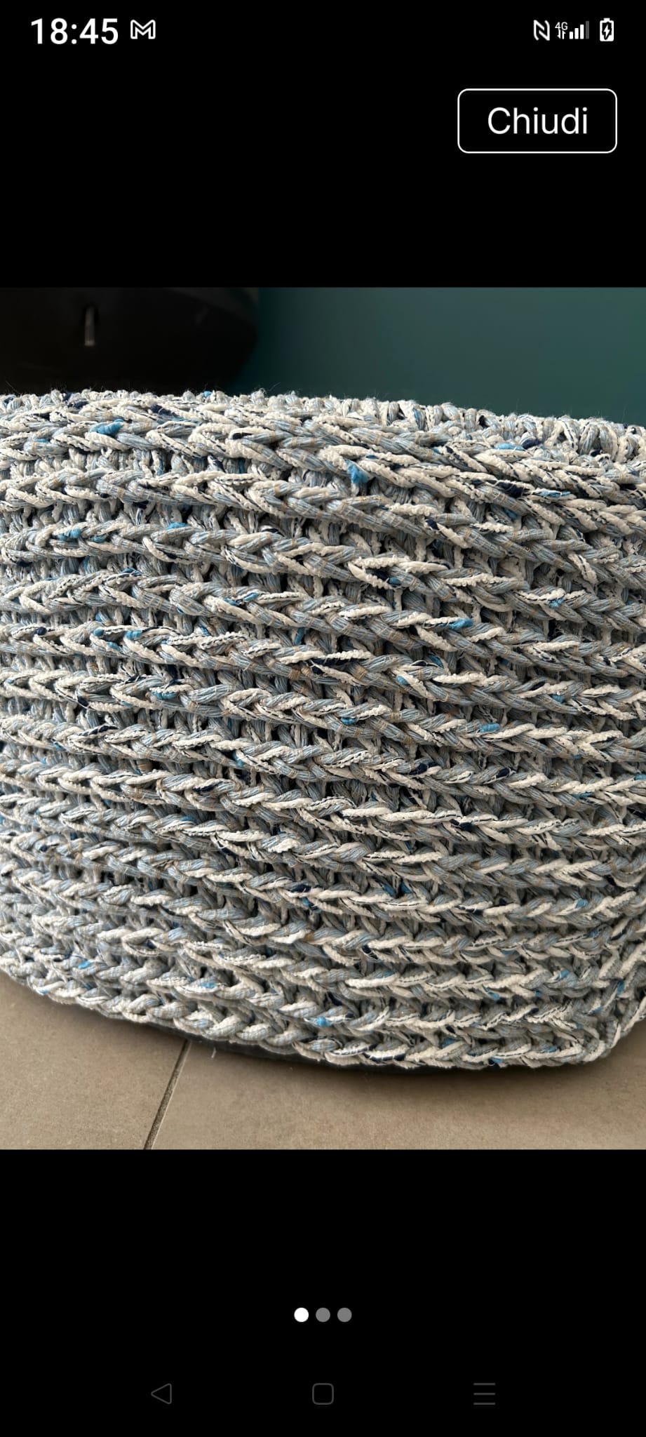 Filato Cotone Misto -Macramé con Lurex