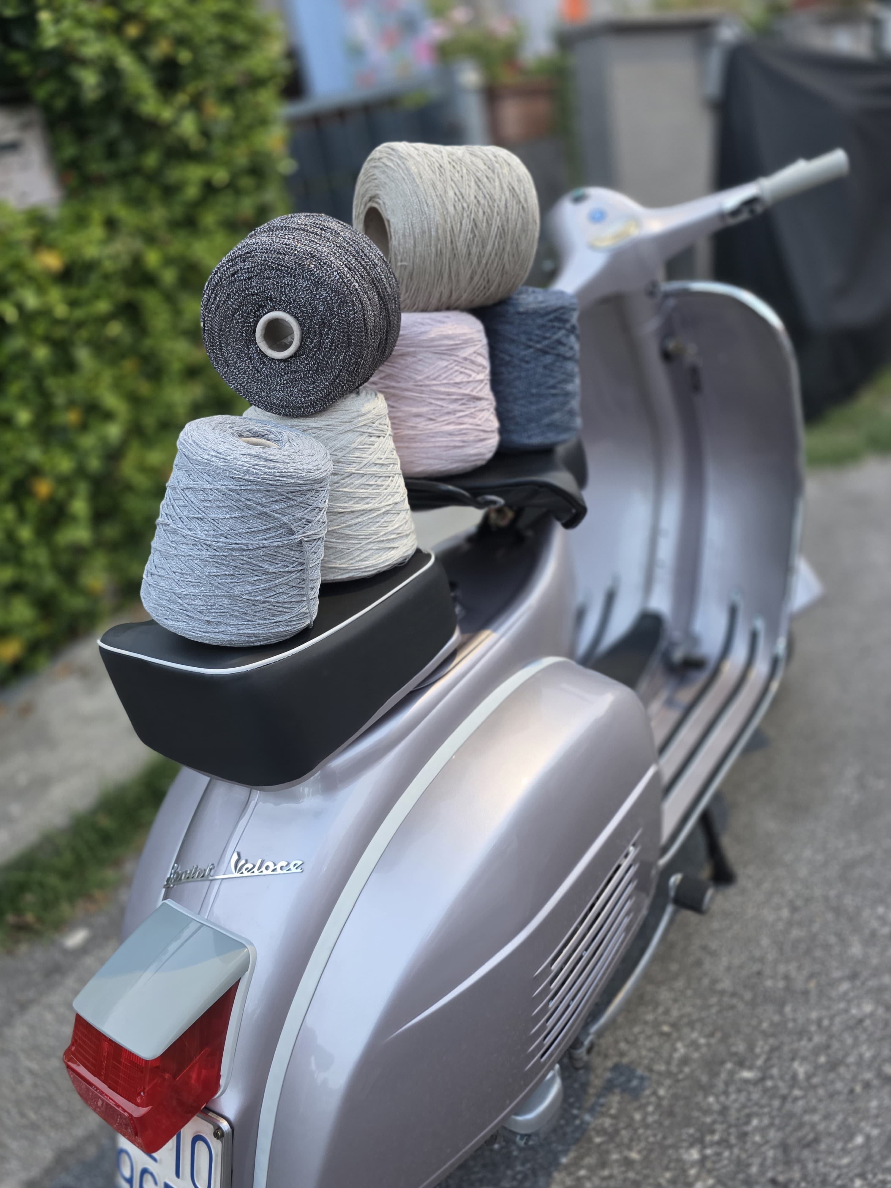 Filato Cotone Misto -Macramé con Lurex