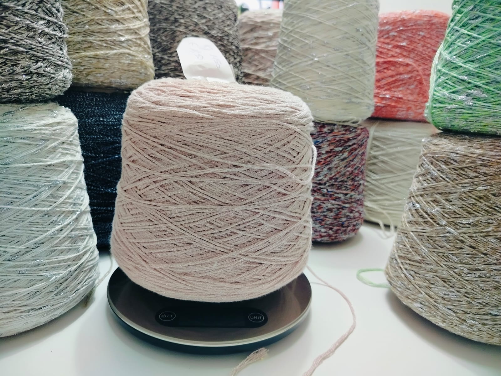 Filato Cotone Misto -Macramé con Lurex
